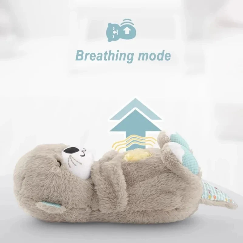 New Baby Breathing Bear With Music And Luminous Light