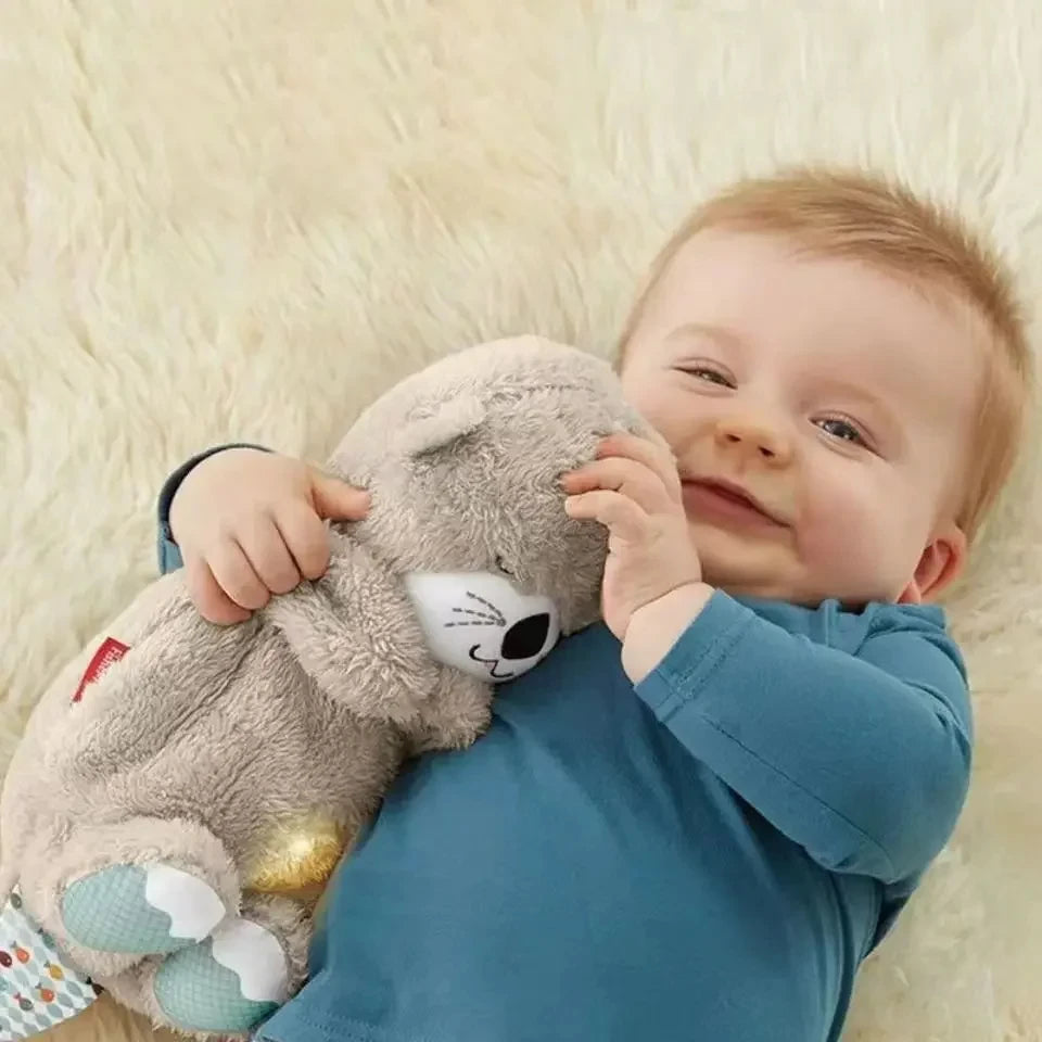 New Baby Breathing Bear With Music And Luminous Light