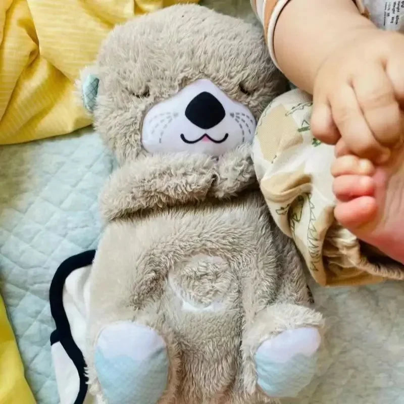 New Baby Breathing Bear With Music And Luminous Light